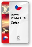 ESIM Internet Cehia, valabil 30 zile, trafic 20 GB, Standard