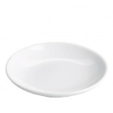 Farfurioara portelan pentru pliculete ceai folosite, &oslash;12x1,5cm