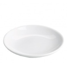 Farfurioara portelan pentru pliculete ceai folosite, &oslash;12x1,5cm