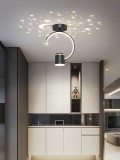 Cumpara ieftin Lustra led, 34W, 3000k/4000k/6000k negru
