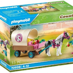 Set jucarii - Pony Farm - Trasura cu ponei | Playmobil