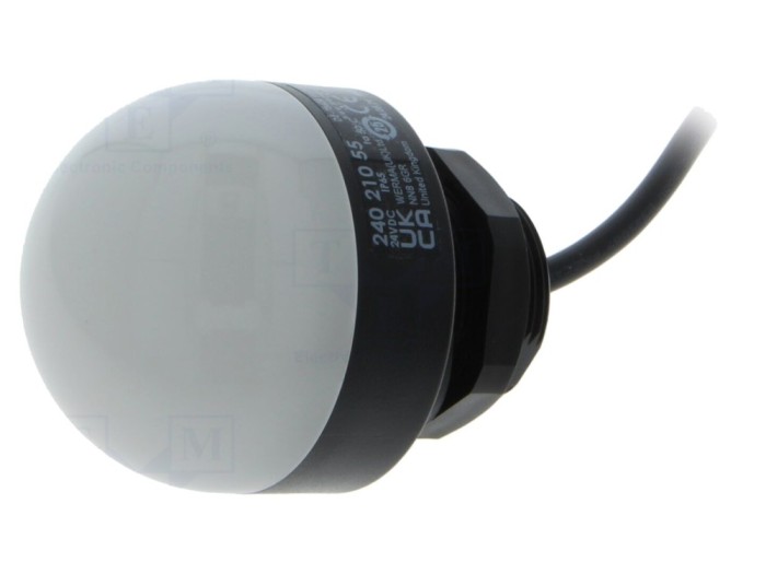 Lumină de control IP65 &Oslash;32mm 24VDC