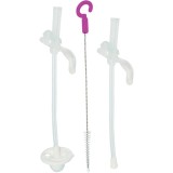 b.box Replecement Straws + Cleaner pai din silicon 3 buc
