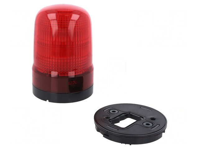 Semnalizator Luminos și Acustic LED Roșie 10-30VDC 88dB IP23
