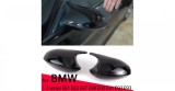 Capace oglinzi AutoREY &reg;, compatibile cu BMW seria 3, E90 2005-2007, Negru lucios, Batman Style