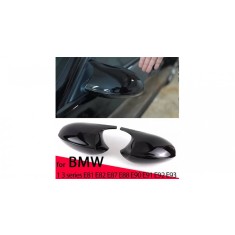 Capace oglinzi AutoREY &reg;, compatibile cu BMW seria 3, E90 2005-2007, Negru lucios, Batman Style