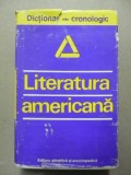 LITERATURA AMERICANA BUCURESTI DICTIONAR CRONOLOGIC 1977