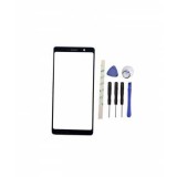 Geam sticla cu OCA Nokia 7.2 Negru Service Pack