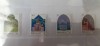 Bahamas-Craciun 1989,arta,pictura- serie completa nestampilata -MNH (W1), Nestampilat