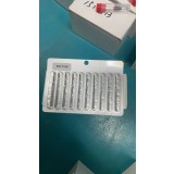 Bit de diamant pentru cuticule, con rotunjit, br&acirc;u albastru 850/016B