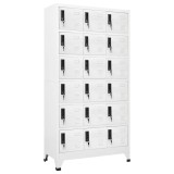 Cumpara ieftin Fiset, alb, 90x40x180 cm, otel