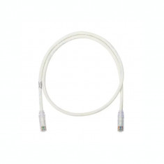 Cablu UTP PANDUIT Cat 6 UTP patch cord Off White 3m RoHS complaint foto