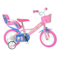 Bicicleta copii 12&amp;#039;&amp;#039; - Purcelusa Peppa PlayLearn Toys foto