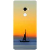 Husa silicon pentru Xiaomi Mi Mix 2, Wind Sail Boat Ocean Sunset