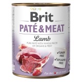 Cumpara ieftin Brit Pate and Meat Lamb, 800 g