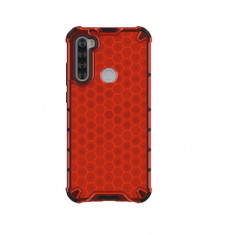 Husa XIAOMI Redmi Note 8T - Gel TPU Honeycomb Armor (Rosu)