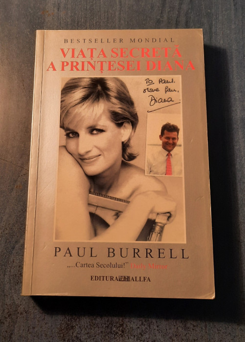 Viata secreta a printesei Diana Paul Burrell