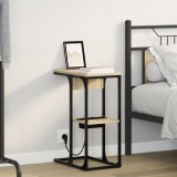vidaXL Noptieră Sonoma oak 41.5 x 26 x 60.5 cm Lemn compozit