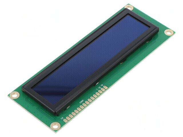 Ecran OLED Alfanumeric 16x2 Verde 122x44x10mm