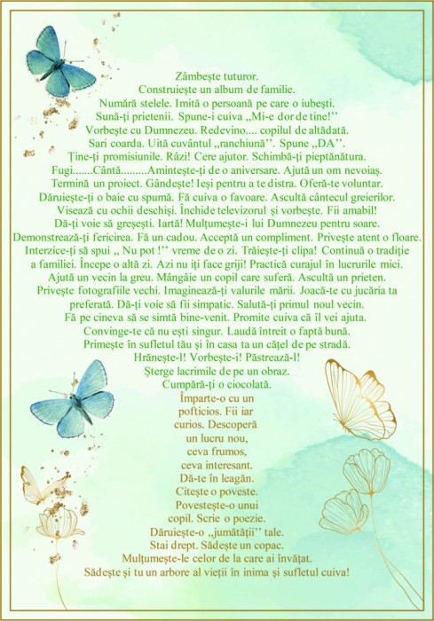 Autocolant Copacul Fericirii - 125x180 cm