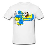 Tricou &quot; Mickey Mouse in avion &quot;