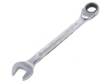 Cheie combinată 18mm oțel cromat OPEN-RATCH