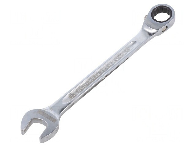 Cheie combinată 18mm oțel cromat OPEN-RATCH