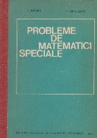 Probleme de matematici speciale