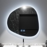 Oglinda LED organica 60x60 cm Korman Duna, touch, dimabila, cu dezaburire