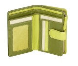Cumpara ieftin Portofel dama Visconti RB51, din piele, protectie RFID, verde - RESIGILAT