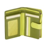 Portofel dama Visconti RB51, din piele, protectie RFID, verde - RESIGILAT