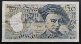 Bancnota 50 FRANCI / FRANCS - FRANTA, anul 1980 * cod 831