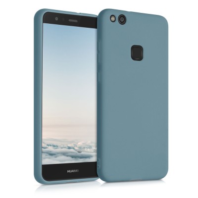 Husa pentru Huawei P10 Lite, Silicon, Albastru, 41386.207 foto
