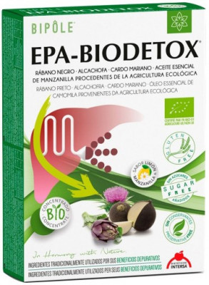 EPA-BIODETOX - formula BIO cu ridiche neagra, anghinare, armurariu si ulei esential de musetel 20X10ML foto