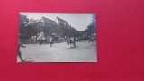 Bucuresti Palatul justitiei Cheiul Dambovitei Targ Piata Market 1917, Circulata, Printata