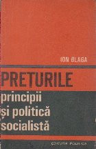 Preturile - Principii si Politica Socialista foto