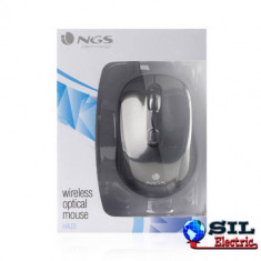 Mouse optic USB 800/1600dpi negru NGS foto