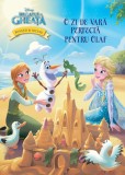 Regatul de gheață. O zi de vară perfectă pentru Olaf. Povești și jocuri, Litera