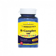 B Complex 100 Herbagetica 60cps