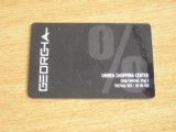 B11 57 - Card comercial - Georgia - piesa de colectie