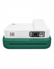 Aparat foto instant Kodak Smile Classic, Bluetooth, Imprimare Termica, Verde foto