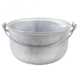 Ceaun tuci aluminiu alimentar 4L fund rotund Zilan EXT 8032