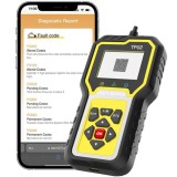 Tester diagnoza auto Techstar TP02, sistem intreg OBD2 &ndash; Diagnoza completa masini, Resetare ulei, Citire/Stergere DTC, Informatii Live Data
