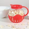 Recipient popcorn microunde, bol termorezistent pentru gustari rapide, preparare fara ule, Oem