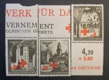 Generalgouvernement (1940) "Crucea Roșie" cu Margini de Coală "4,20 + 2,80" ( MNH) BN1