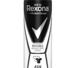 Deodorant antiperspirant spray Rexona Men 150ML Invisible Black&White