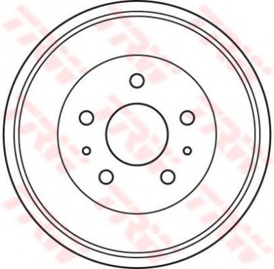 Tambur frana FORD FOCUS II (DA) (2004 - 2012) TRW DB4392 foto