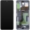 Display cu Touchscreen Samsung Galaxy S20 5G G981 / S20 G980, cu Rama, Negru (Cosmic Grey), Service Pack GH82-31432A