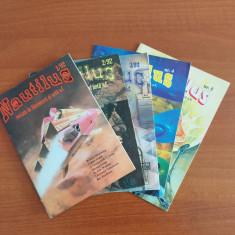 Colectia revistei Nautilus – 5 numere (toate cele tiparite), 1992 – 1995