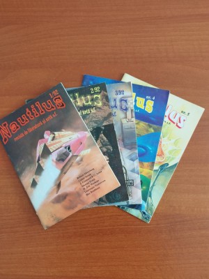 Colectia revistei Nautilus &amp;ndash; 5 numere (toate cele tiparite), 1992 &amp;ndash; 1995 foto